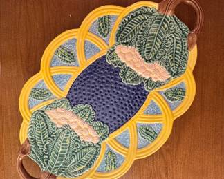 Majolica Platter. Photo 1 of 2.