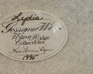 "Lydia" Gossamer Wings Walnut Ridge Collectibles. Photo 2 of 2.