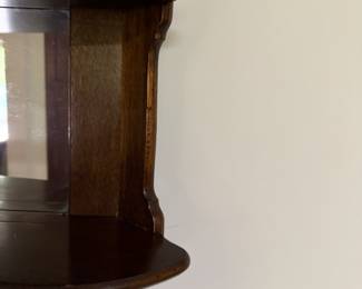 Three-Shelf Wall-Mount Shelf. Measures 29" W x 23" H x 7.5" D. Photo 3 of 3.