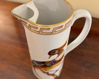 Vintage Dolores "Dee" Decker Porcelain Pitcher. Photo 2 of 2.