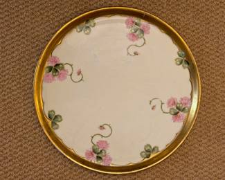 J P Limoges Platter. Photo 1 of 2.