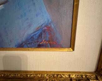 Floral Still Life. Oil on Canvas. Signed By Artist. Photo 2 of 2.