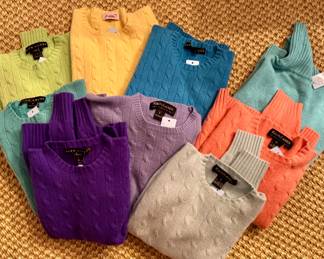 Ralph Lauren Size S Cashmere Sweaters.