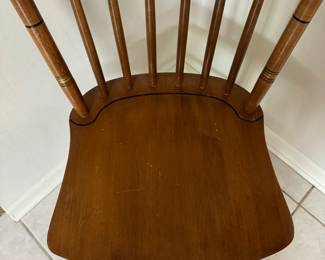 Set of 4 Reproduction Hitchcock Dining Chairs. Photo 3 of 5.