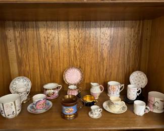Assorted Demitasse & Tea Cups. Photo 2 of 12.