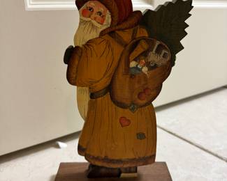 Wood Santa.