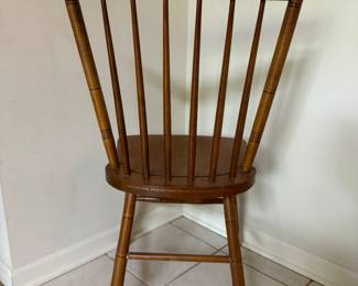 Set of 4 Reproduction Hitchcock Dining Chairs. Photo 4 of 5.