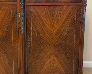 Vintage Robert Irwin Sideboard with Brass Pulls. Measures 72" W x 21" D x 36" H. Photo 2 of 7.