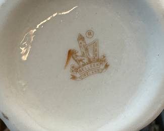 Belleek Cherry Blossom Vase. Photo 2 of 2.