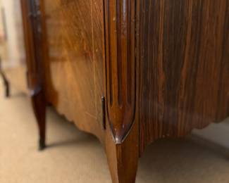 Vintage Robert Irwin Sideboard with Brass Pulls. Measures 72" W x 21" D x 36" H. Photo 4 of 7.