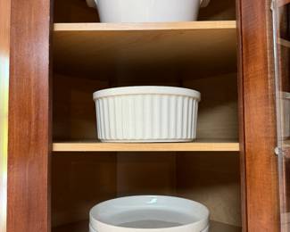 White Baking Dishes.