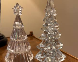 Crystal Christmas Trees.