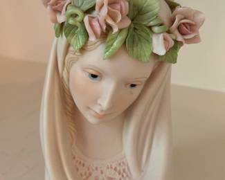 Cybis "Madonna Angelica" Bust.