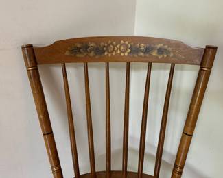 Set of 4 Reproduction Hitchcock Dining Chairs. Photo 2 of 5.