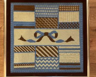 Needlepoint Artwork.