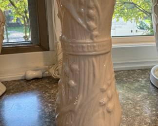 Vintage Belleek Lily Vase.