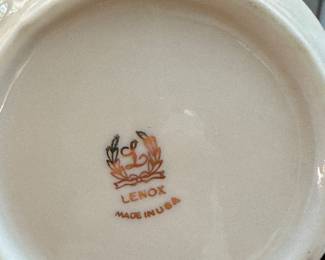 Vintage Lenox Porcelain Vase. Photo 2 of 2.