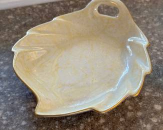 Vintage Pickard Leaf Dish. Photo 1 of 2.