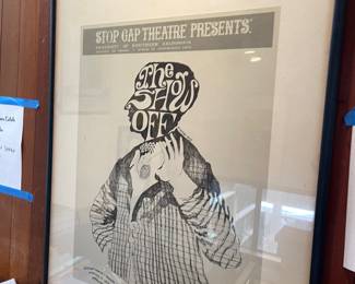 Stop Gap Theatre Poster - Vintage USC Theatre troop 