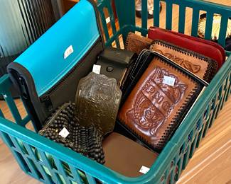 Vintage leather goods