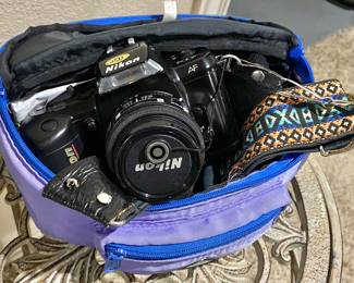 Vintage Nikon Digital Camera and Hippie Strap.