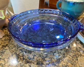 Blue Pie plate