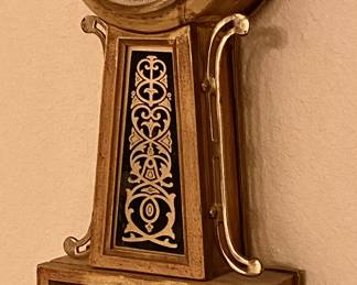 Non working small/miniature Banjo windup clock, NOT currently running.