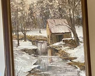 Super NICE Woodsy Painting.