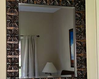 Metal Framed wall mirror