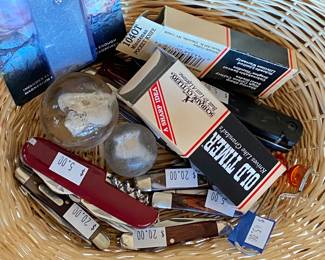 Vintage and a few more modern pocket knives