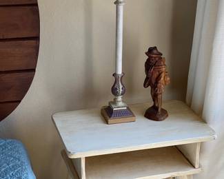 2nd matching white end table/nightstand.