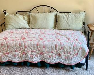 Excellent Day Bed shown with Vintage Quilt, sold separately.