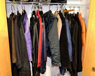 Nice collection of brand name coats/jackets
