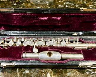 Vintage H. N. White King piccolo, sterling head