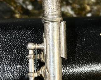 Vintage H. N. White King piccolo, sterling head
