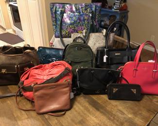 LOTS of handbags!