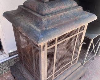 Vintage wood burner