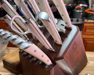 Fine Japanese knife set