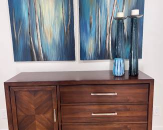 Denmark made walnut Chest of Drawers 