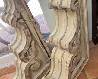 These are Huge! Gorgeous wood decor