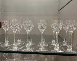 Hawkes cut glass set of 11