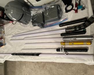 Multiple nice light sabres