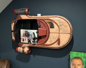 Large Land Speeder custom painted for mancave