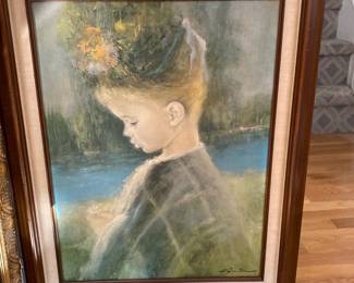 Framed Canvas - Precious by Armando Gentilini 