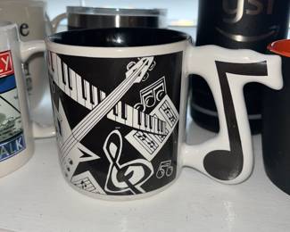 vintage 80s Russ Berrie Music Mug 