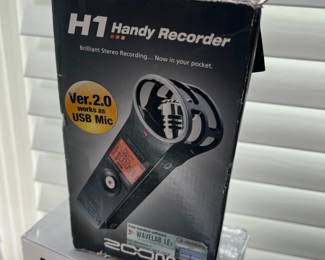 Zoom H1 Handy  Recorder