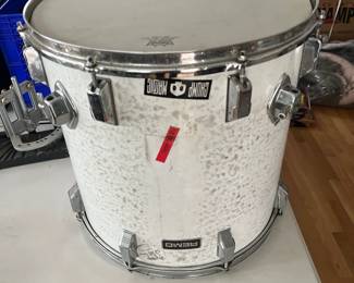 Rogers White Marine Pearl Powertone Drum 