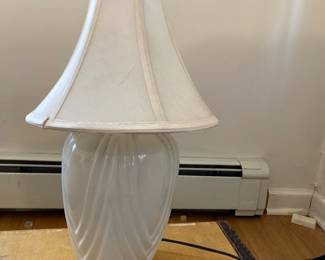 80s Art Deco Table Lamp 