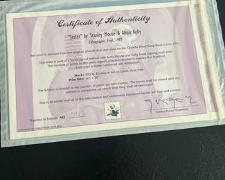 COA "Jester" by Stanley Mouse & Alton Kelly 