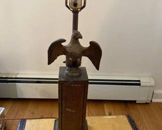 Federal Style American Eagle Lamp